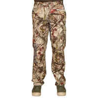 100 Breathable Trousers - Woodland Camo