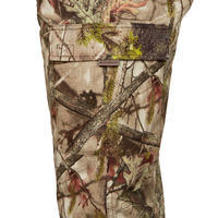 Hunting Breathable Trousers 100 - Woodland Camouflage