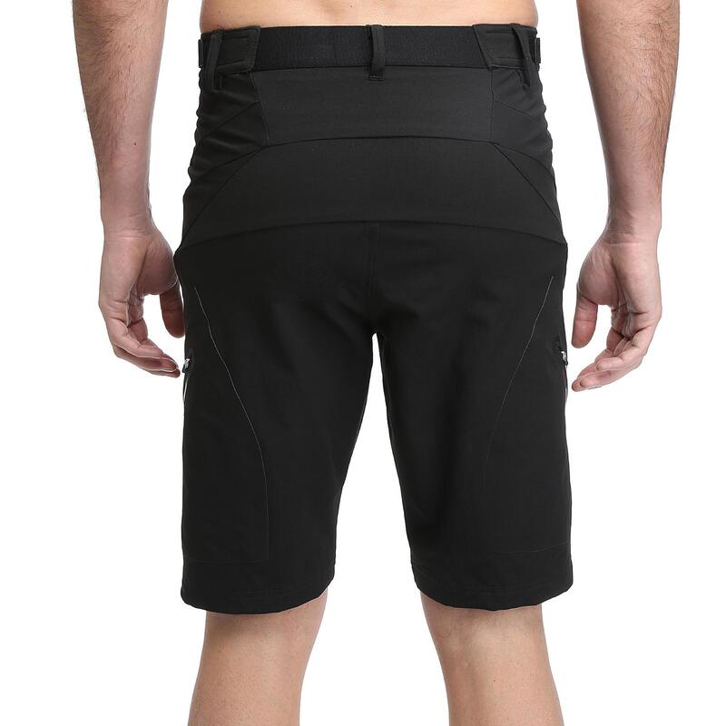 Radsport kurze Radhose MTB Short – Expl 700 schwarz 