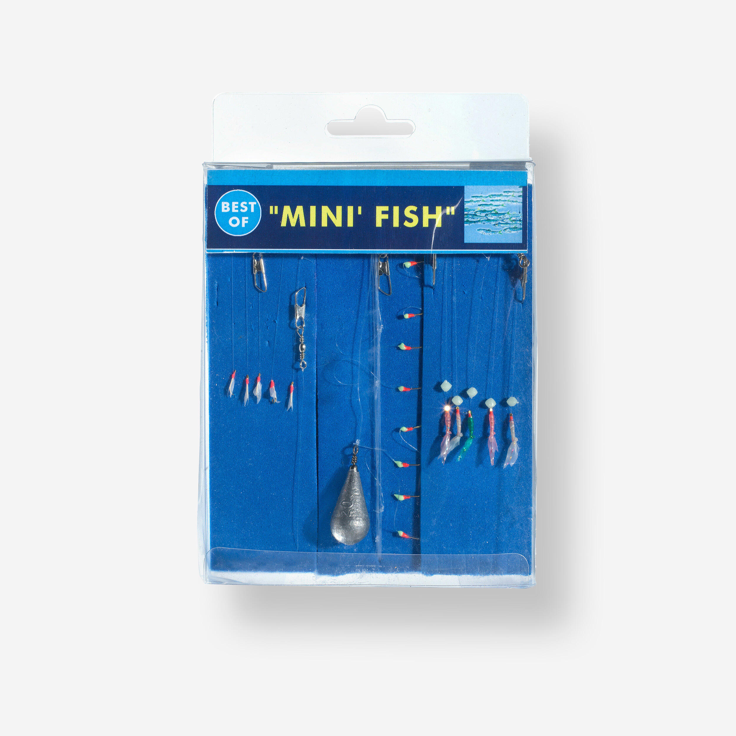 Flashmer - Bas De Ligne Best Of Mini Fish X3 Pêche En Mer - Train De Plumes - Peche - - Taille Unique - Decathlon