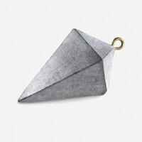 Fishing surfcasting pyramid sinker x2
