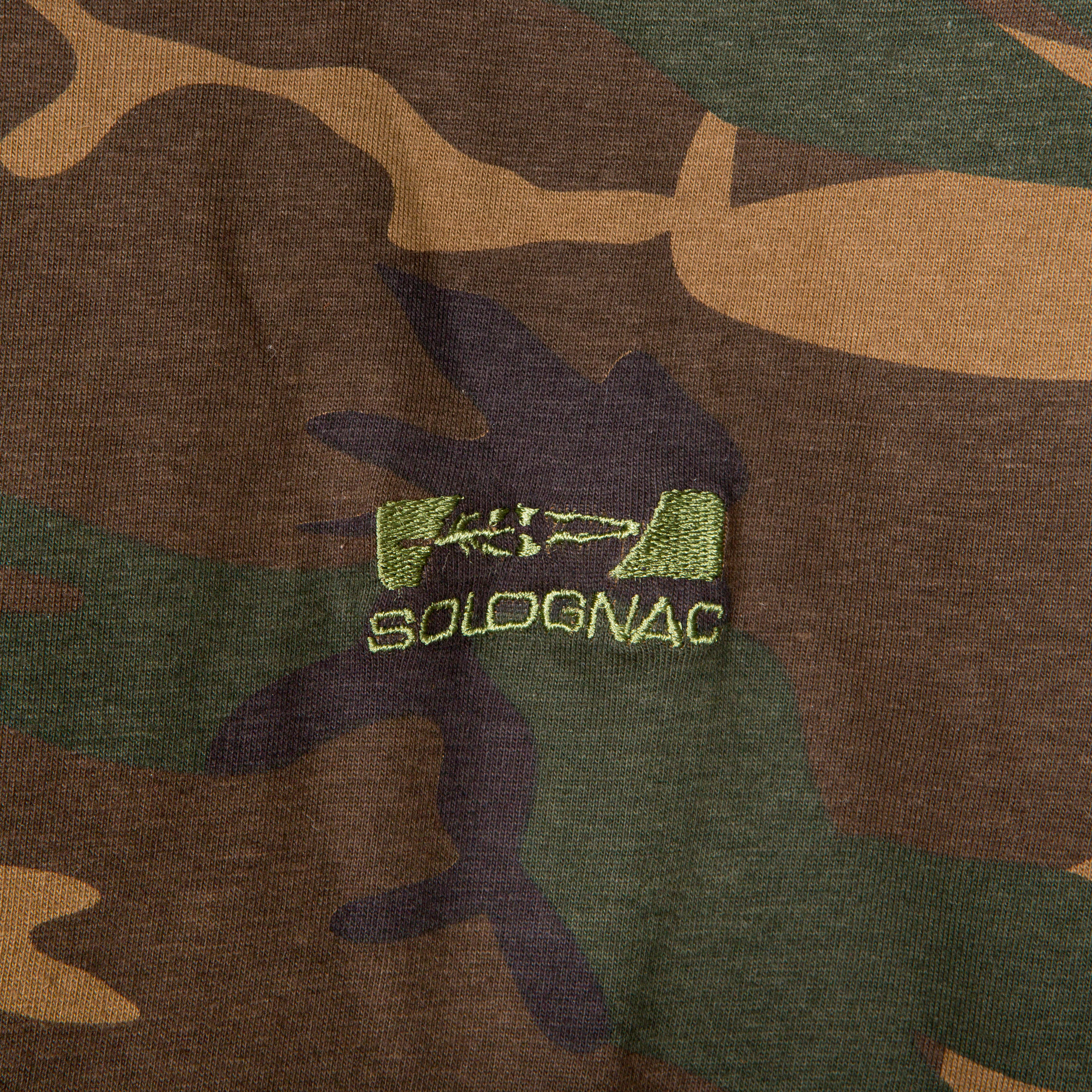 

Steppe 100 Junior T-Shirt - Camouflage Green -  By SOLOGNAC | Decathlon