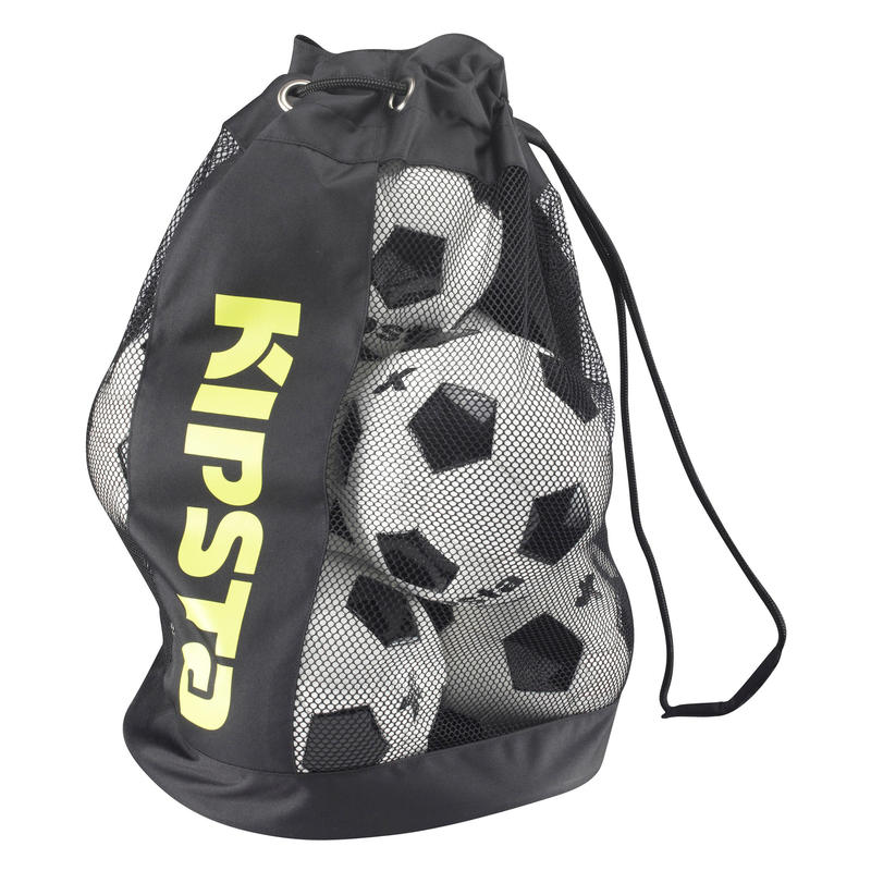 Soccer 8 Ball Bag Black Yellow Soccer 8 Ball Bag Black Yellow