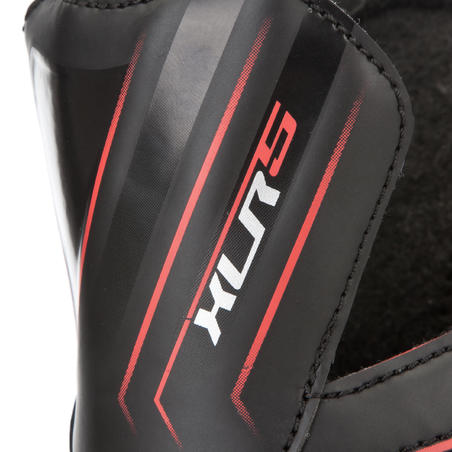XLR 5 Adult Ice Hockey Skates - Black Red