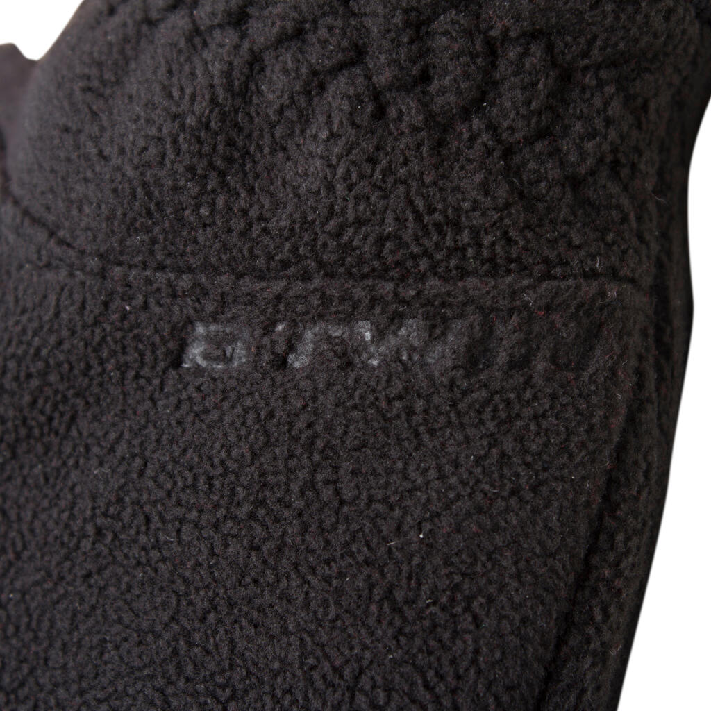 RC100 Winter Fleece Cycling Gloves - Black