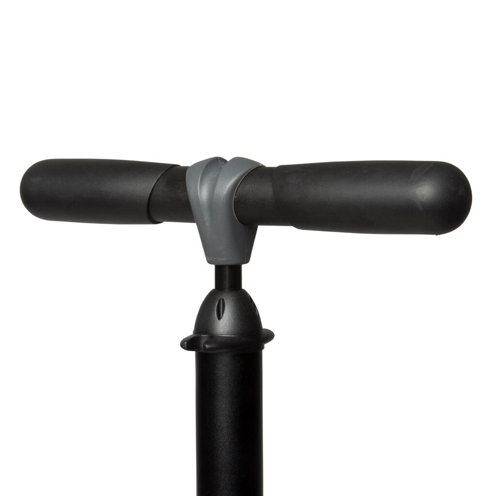 Fahrradpumpe Standpumpe - 900 neongelb 