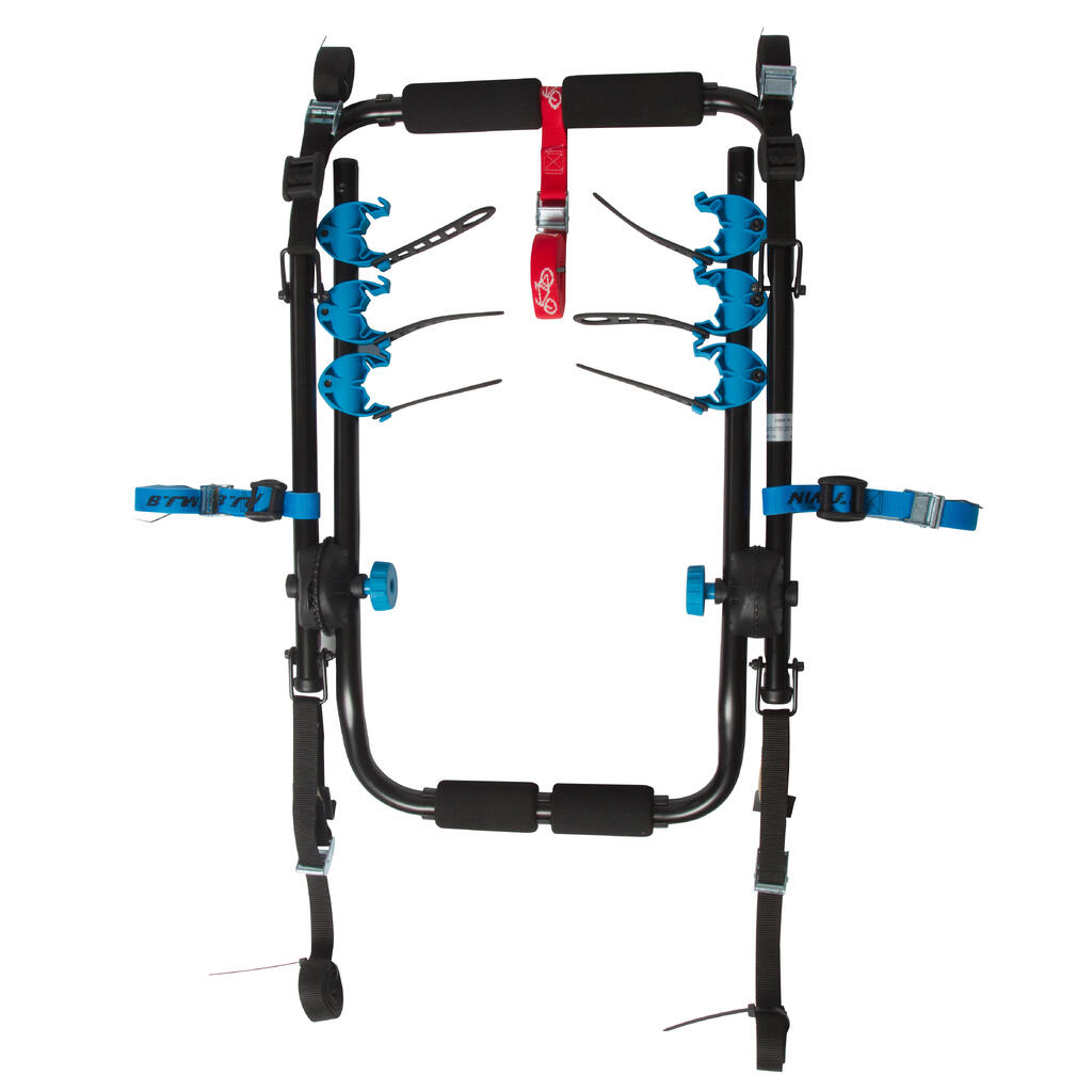 PORTABICICLETAS PARA 3 BICICLETAS CARRO BTWIN 300 