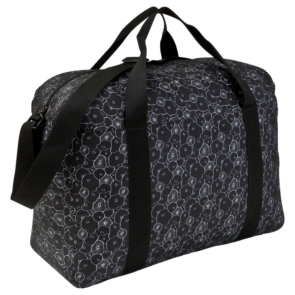 35 l folding duffel cabin size - flowers