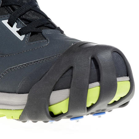 Alas sepatu anti-selip hiking salju SH100 Hitam