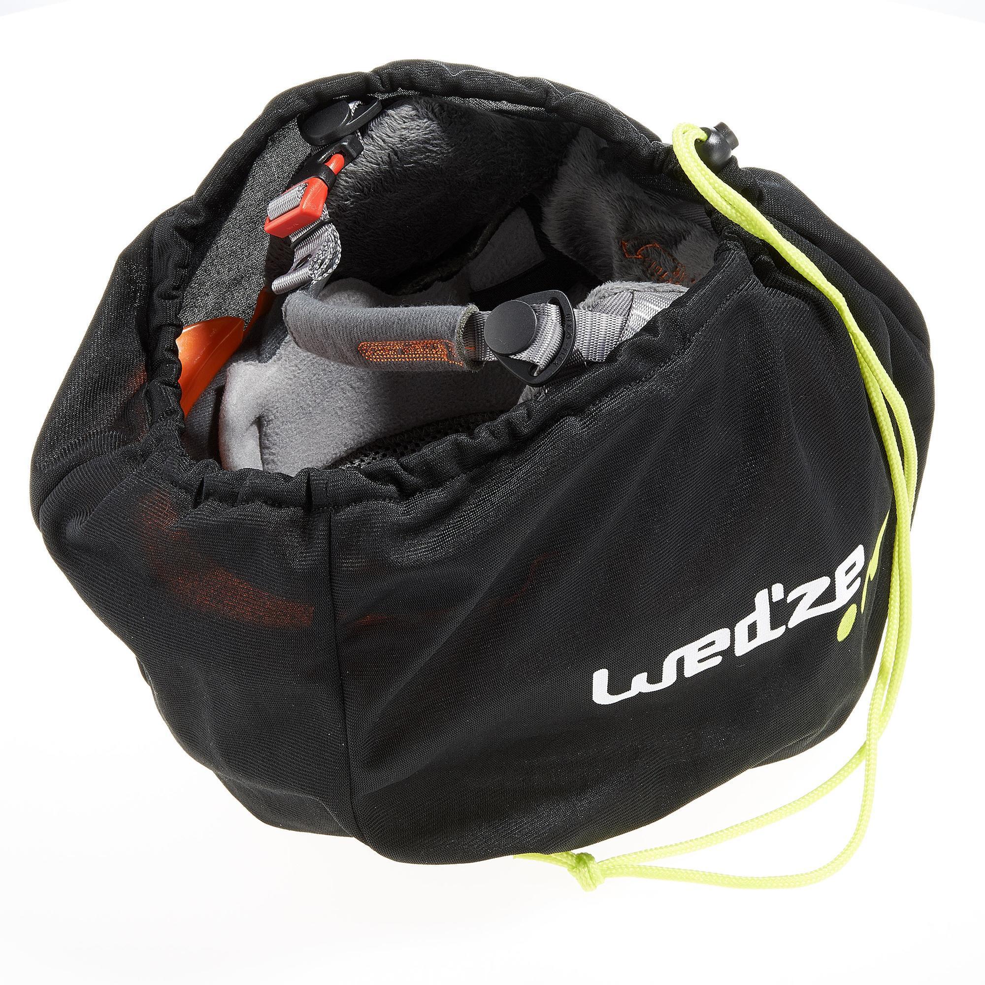 ski helmet drawstring bag