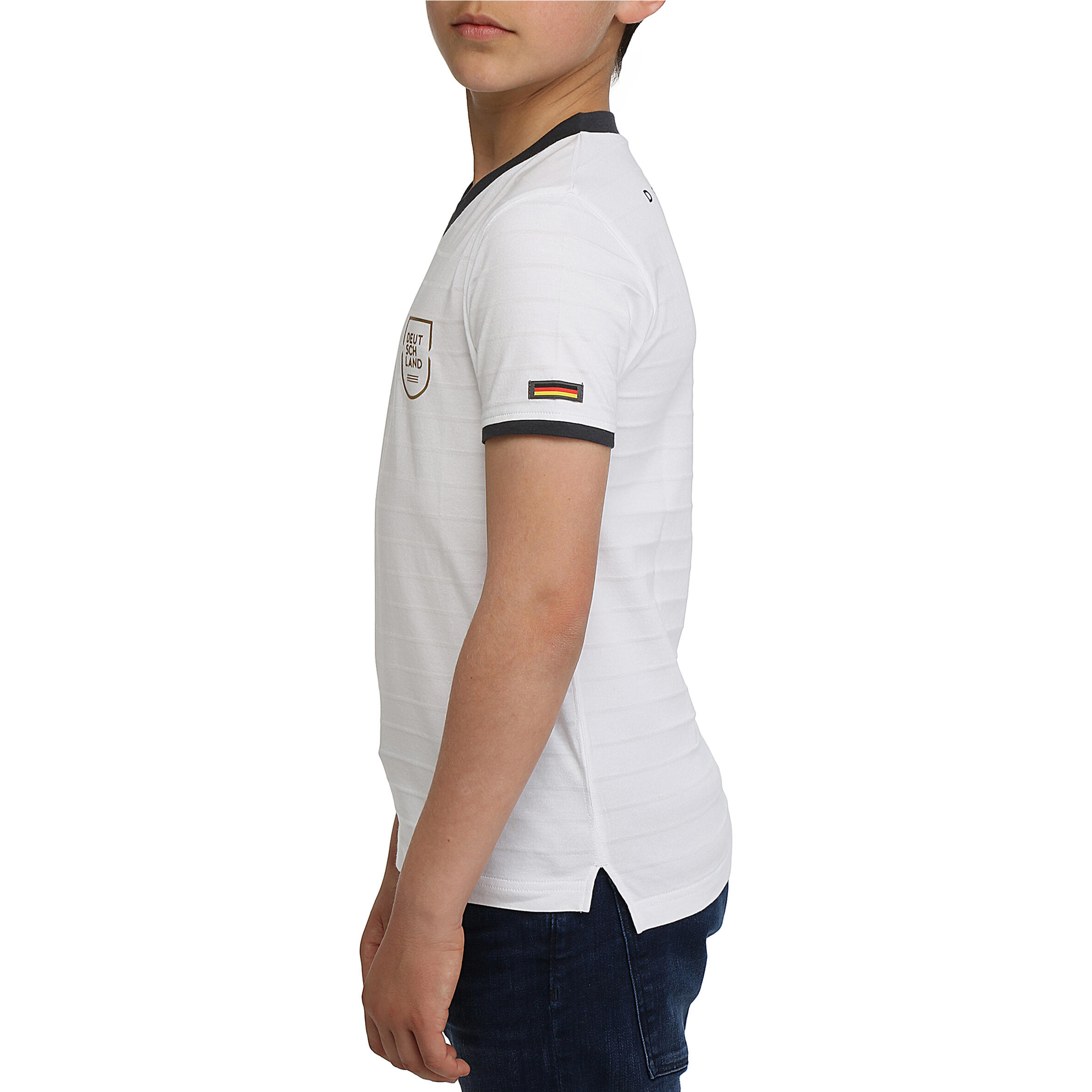 FP300 Germany Kids Supporter Shirt - White 5/12