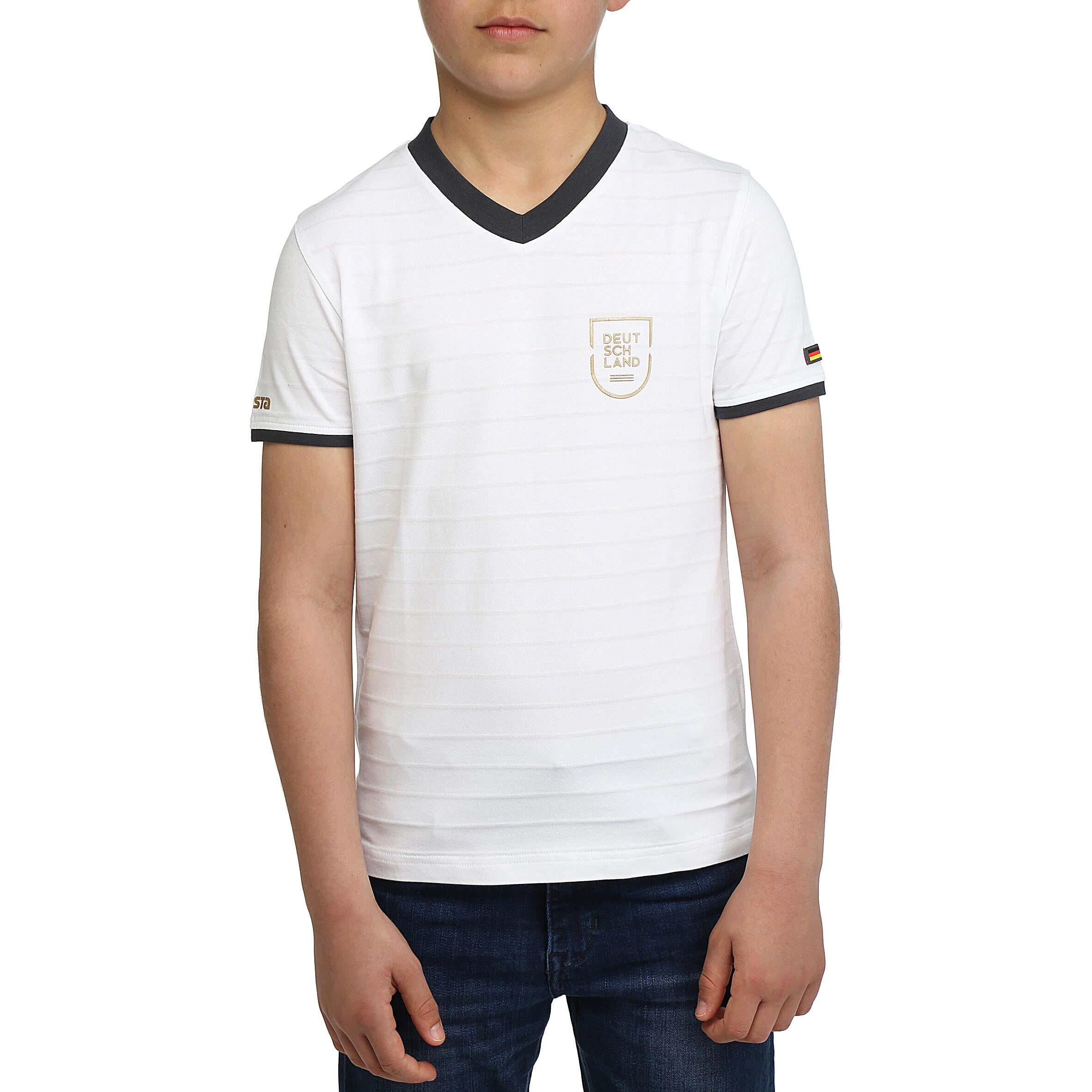 FP300 Germany Kids Supporter Shirt - White 2/12