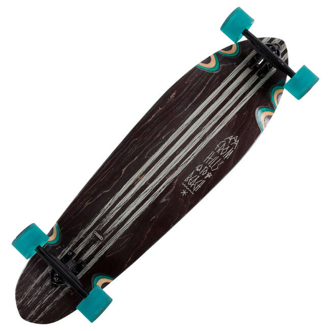 OXELO Classic Longboard Blue Decathlon