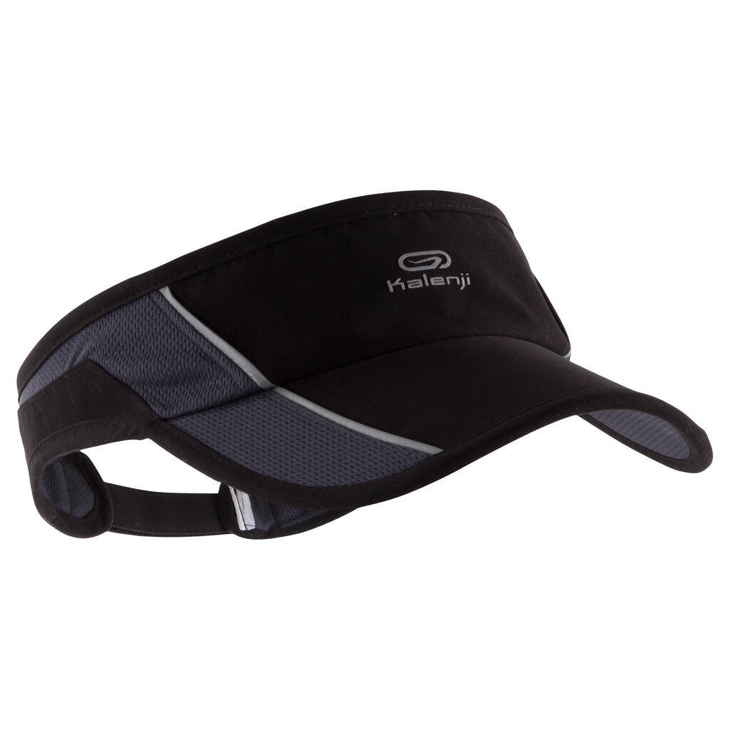 Visor Cap Schirmmütze Run schwarz