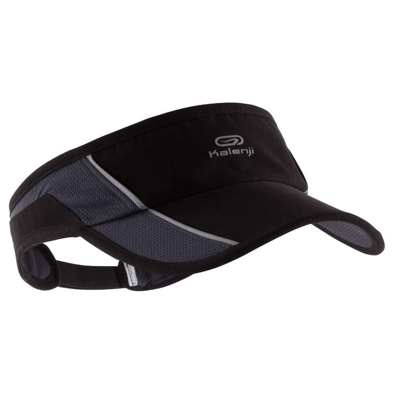 KALENJI Running Visor Black Decathlon