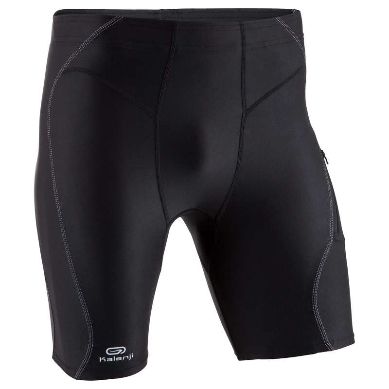 KALENJI Elioplay Men's Tight Running Shorts Black | Decathlon