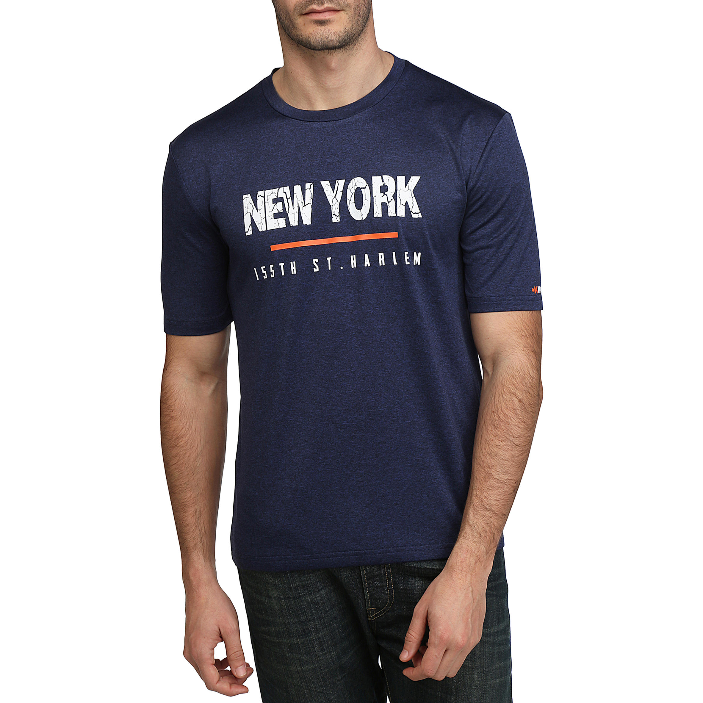 Fast New York Men's Basketball T-Shirt - Navy Blue 3/10