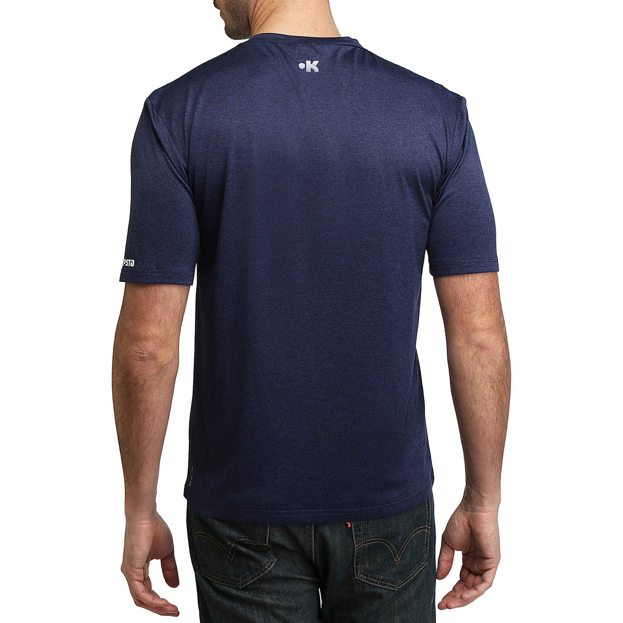 Fast New York Men's Basketball T-Shirt - Navy Blue 5/10