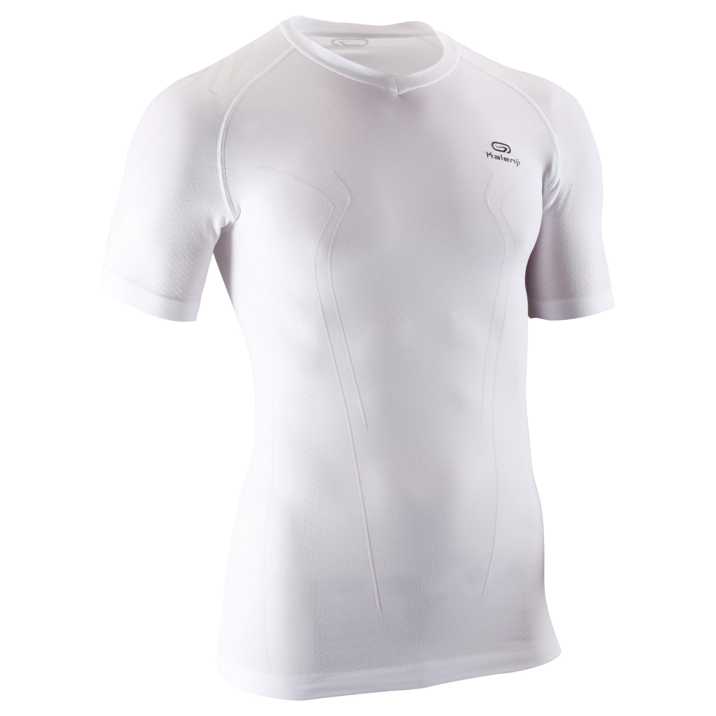 KALENJI Men's Kiprun Fit Running T-Shirt - white