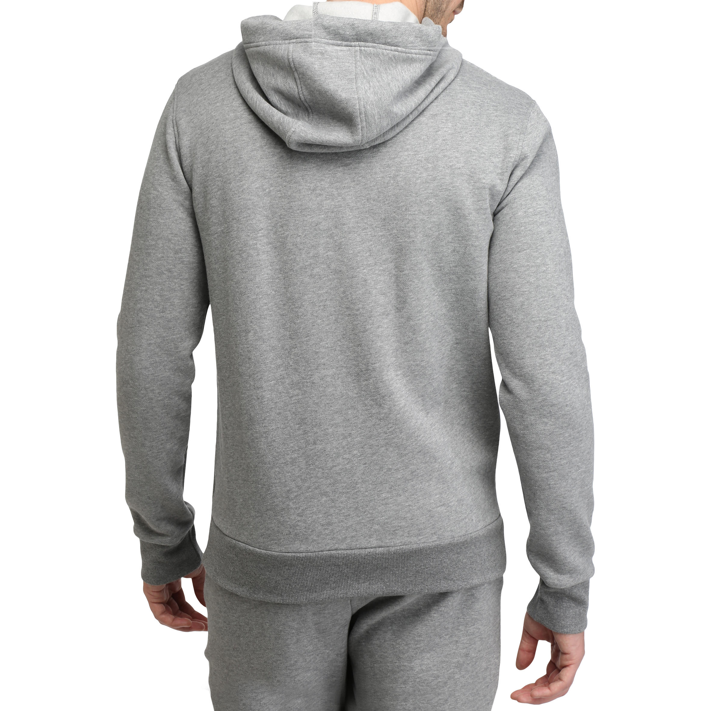 B300 Men's Basketball Hooded Jacket - Grey 2/11