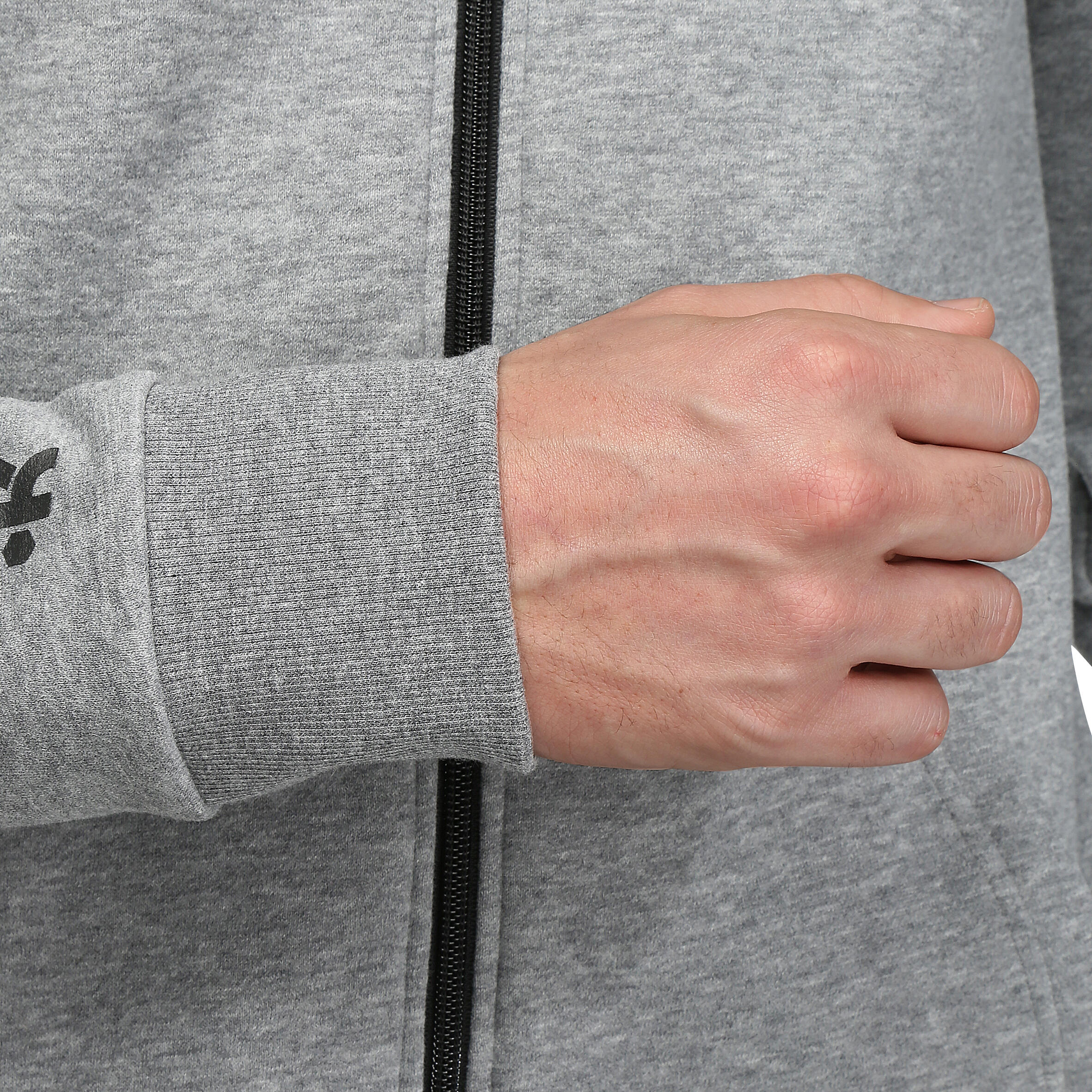 B300 Men's Basketball Hooded Jacket - Grey 5/11