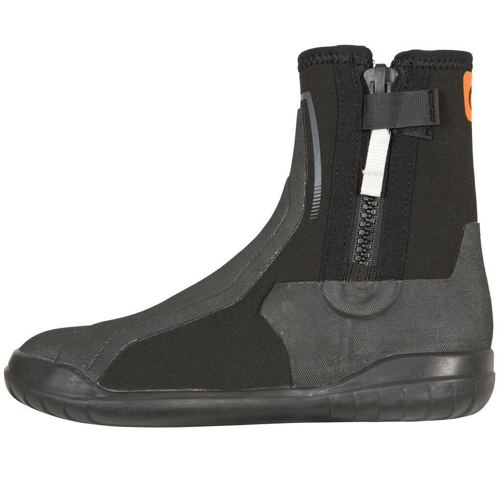 Bottillons néoprène dériveur/catamaran DG500 adulte/enfant noir