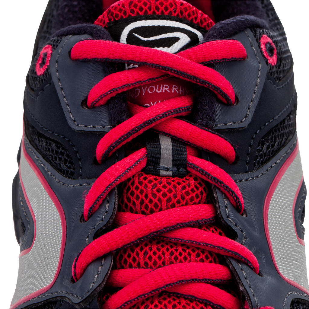 Laufschuhe Ekiden 200 Pronation Damen grau/pink