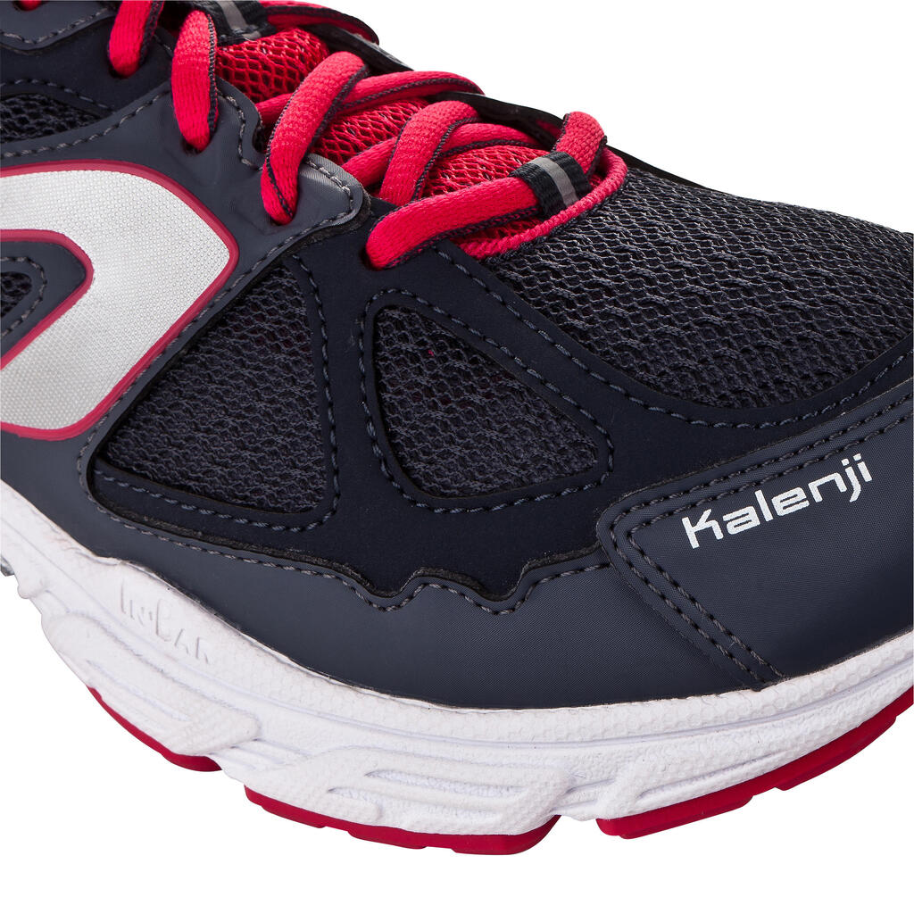 Laufschuhe Ekiden 200 Pronation Damen grau/pink