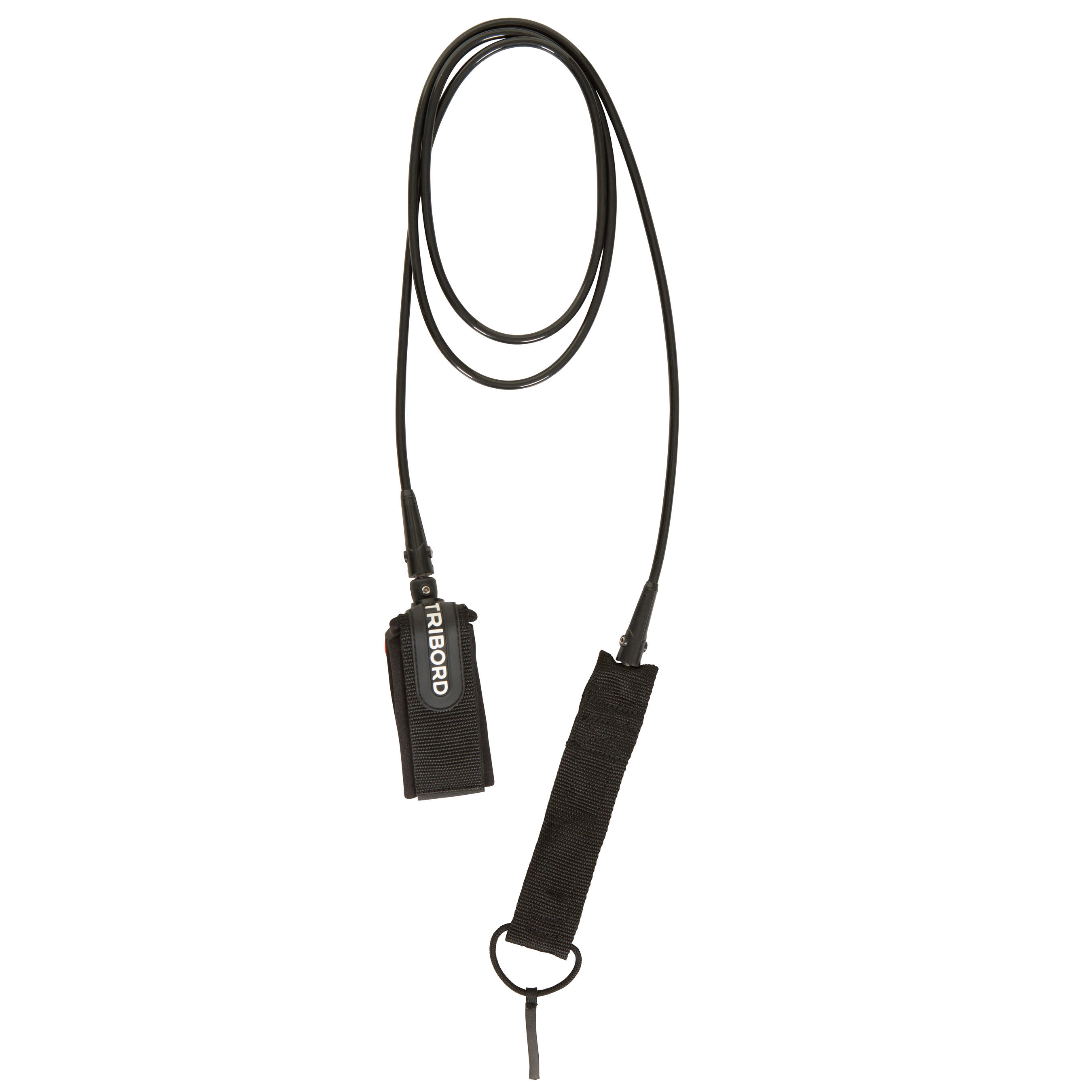 Leash surf 6' (183cm) noir 1/4