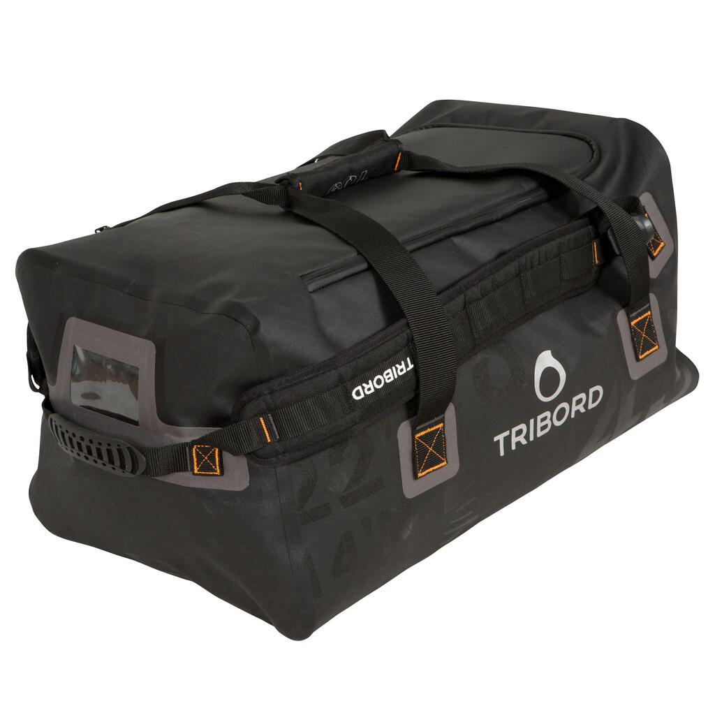 Reisetasche Segeln 80 l schwarz