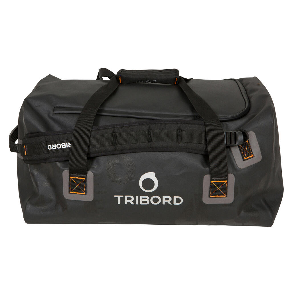 Reisetasche Segeln 80 l schwarz