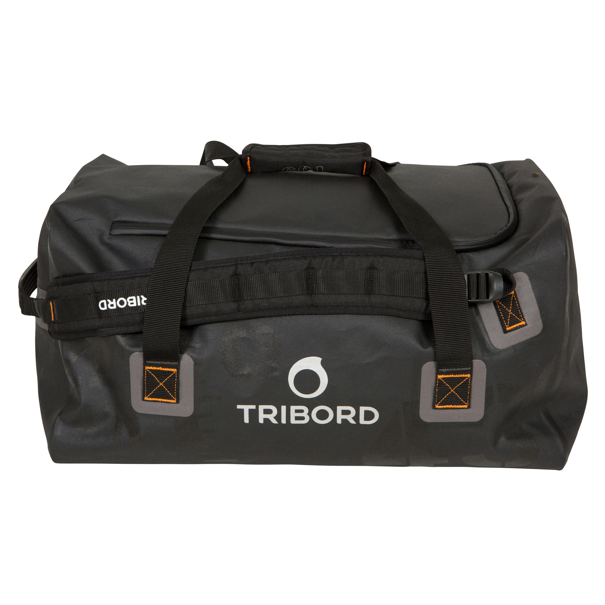 Sac de voyage bateau 60 litres noir tribordvoile Sac de voyage bateau 60 litres noir tribordvoile