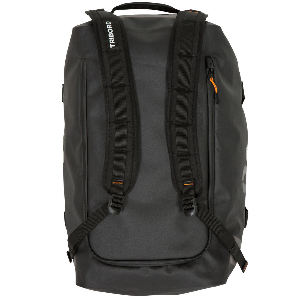 Reisetasche Segeln 80 l schwarz