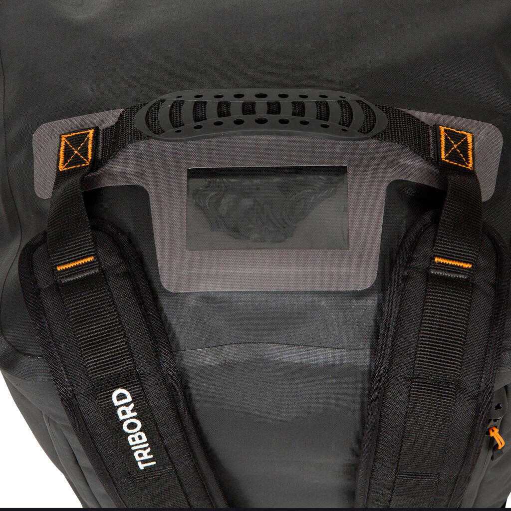 Reisetasche Segeln 80 l schwarz