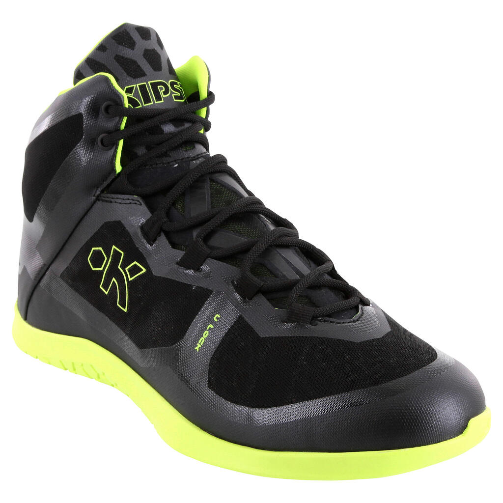 Basketballschuhe Kipfast Erwachsene schwarz/gelb