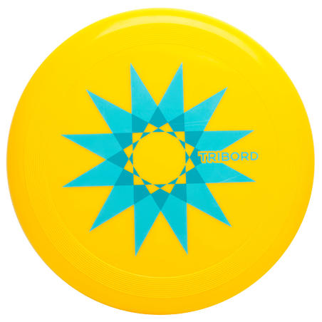 D90 skraidanti lėkštė – geltona su žvaigžde