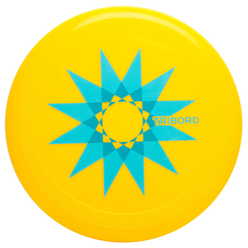 D90 skraidanti lėkštė – geltona su žvaigžde