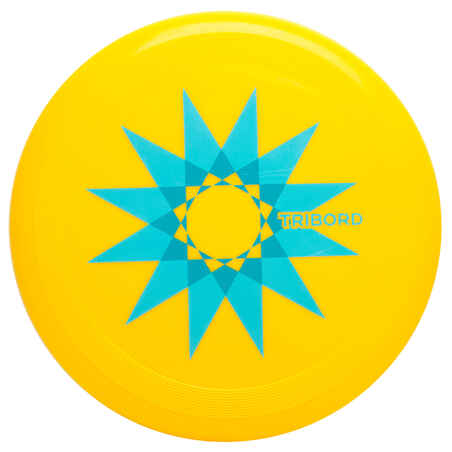 Wurfscheibe D90 Star gelb