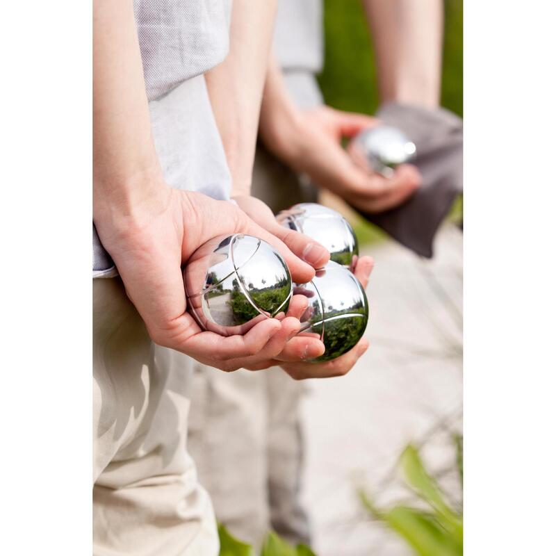 3 BOULES DE PÉTANQUE LOISIR STRIÉES