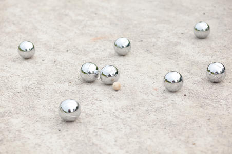 3 BOULES DE PÉTANQUE LOISIR STRIÉES