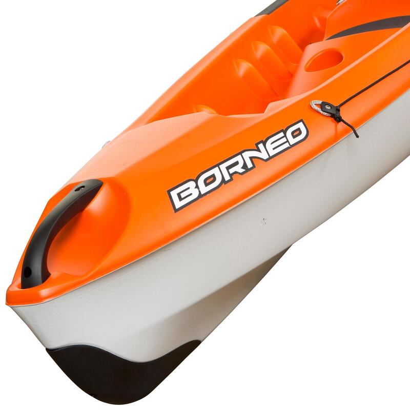 CANOE KAYAK RIGIDE BORNEO BIC AVEC DOSSERET 2 PLACES ADULTE ET 1 PLACE ENFANT