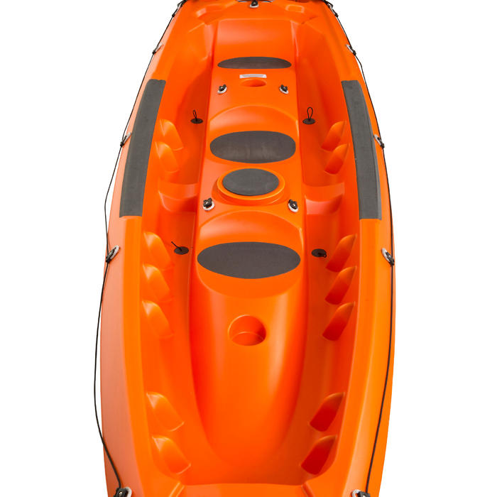 Bic CANOE KAYAK RIGIDE BORNEO AVEC DOSSERET 2 PLACES ADULTE ET 1 PLACE