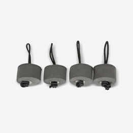 Bouchons en mousse stop eau pour kayak rigidetahe, bic x4