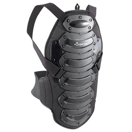 Safety Adult and Children's Horse Riding Back Protector - Black