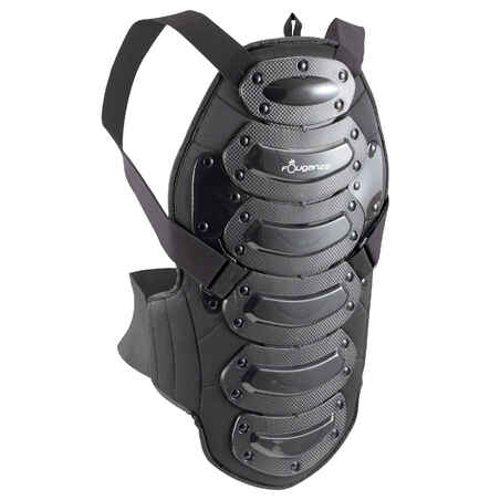 Safety Adult and Children's Horse Riding Back Protector - Black