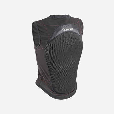 Adult and Children's Flexible Horse Riding Back Protector - Black