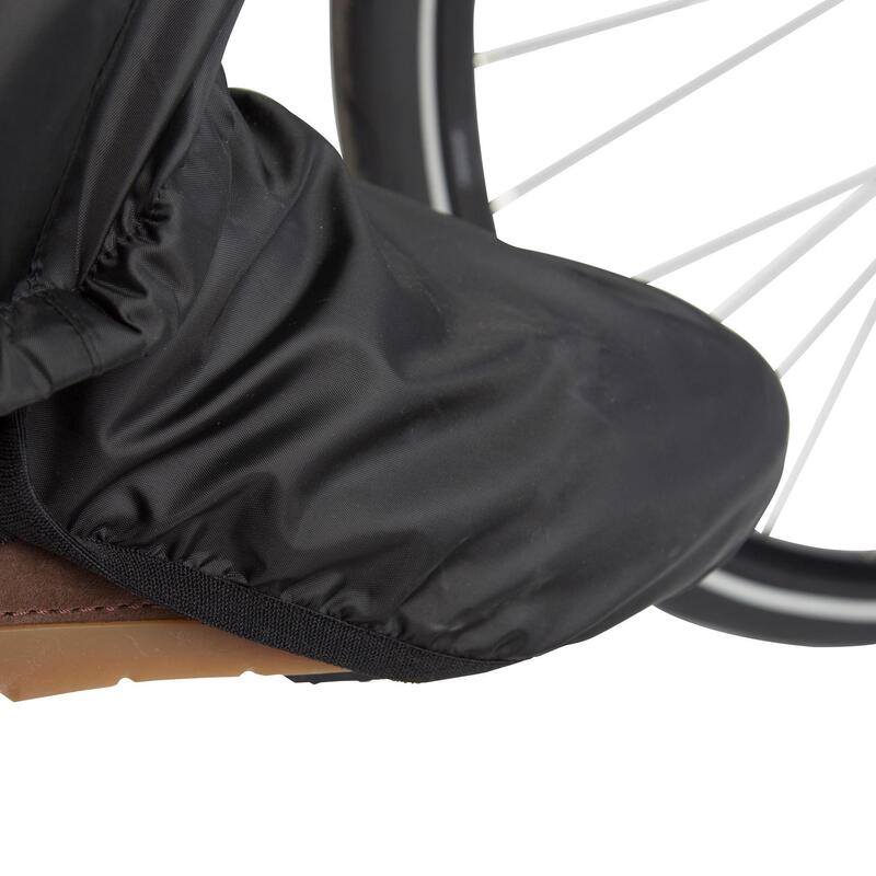 Surpantalon vélo ville enfant 300 noir