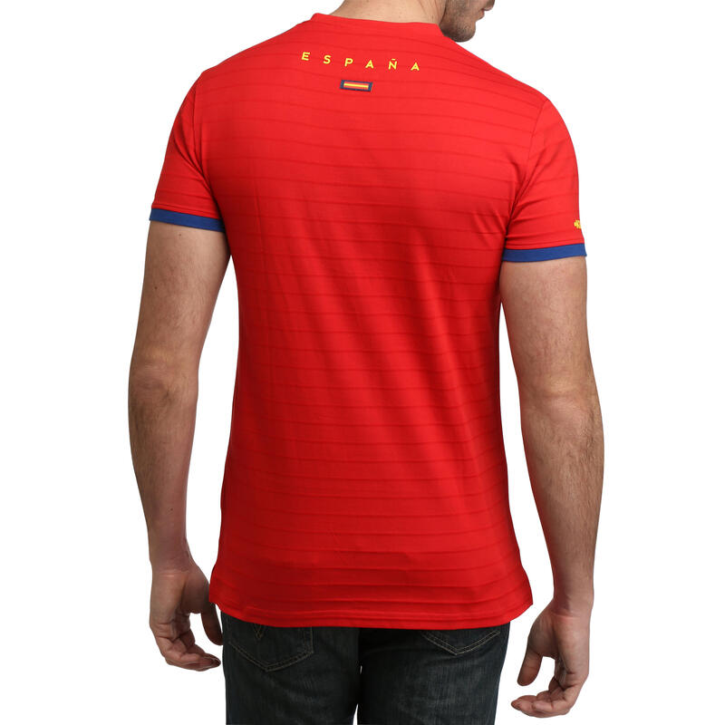 Koszulka krótki rękaw do piłki nożnej FP300 Hiszpania
