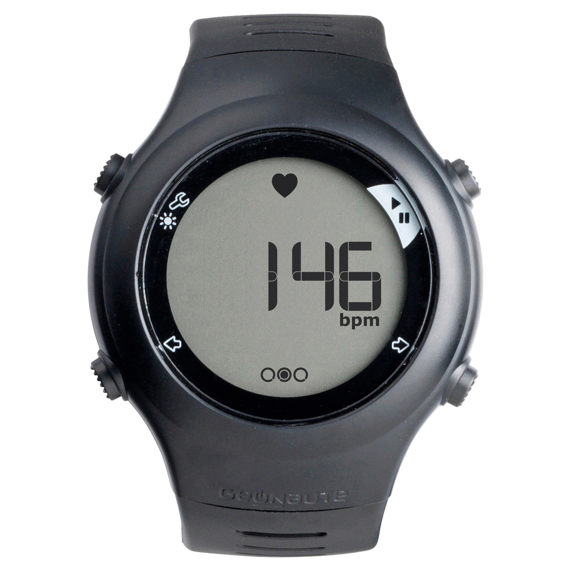 Montre running cardio ONRHYTHM 110 noire Maroc achat en