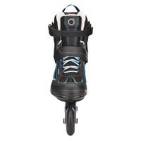 Roller fitness homme FIT 5 noir bleu